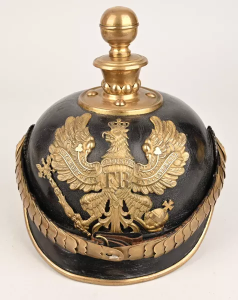 Prussian Field Artillery NCO Pickelhaube Visuel 1 principal